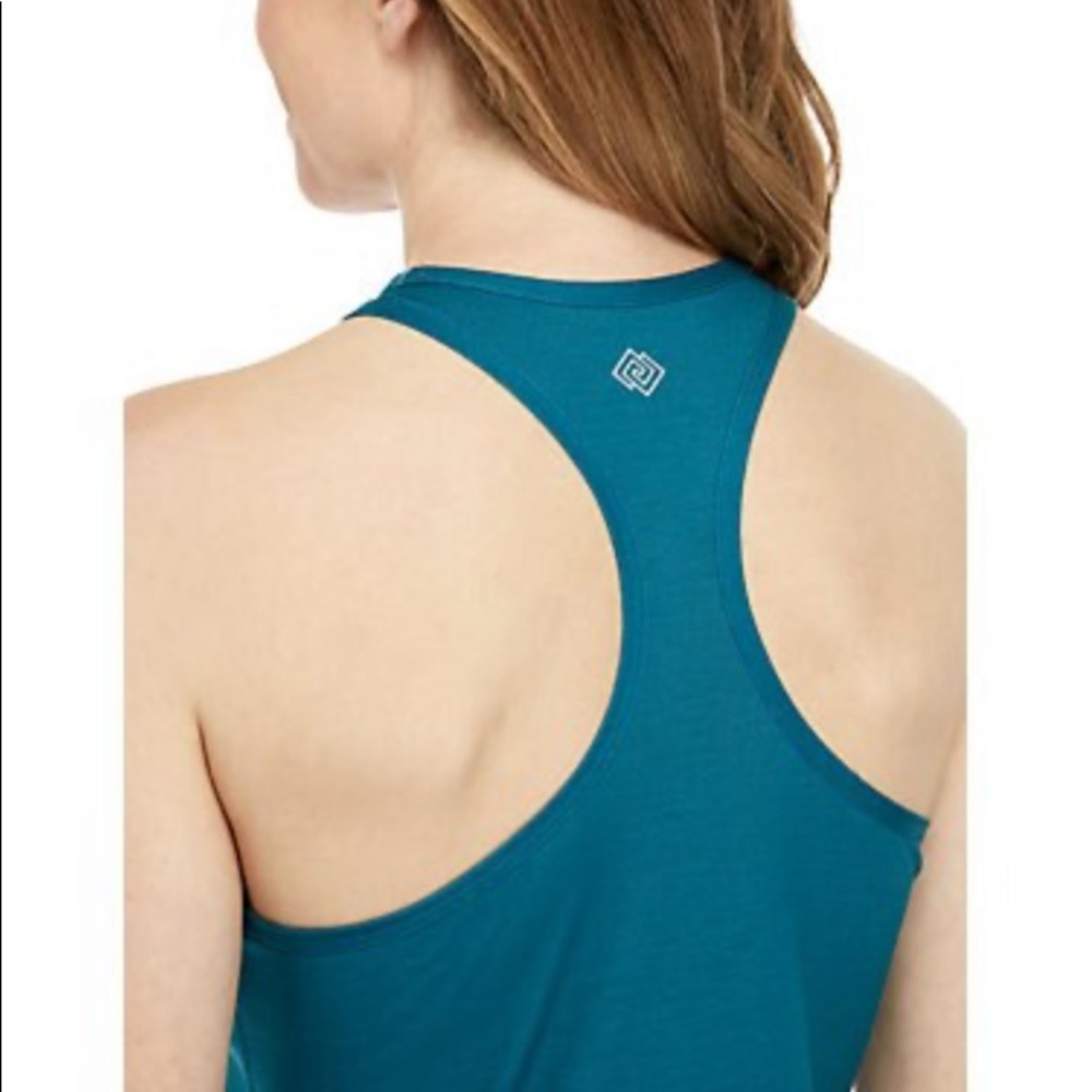 Zelos Slim Tank Turquoise SZ- XS - Picture 3 of 6